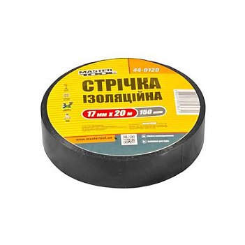 Стрічка ізоляційна MASTERTOOL 20м х 17мм 10 шт (44-9120)