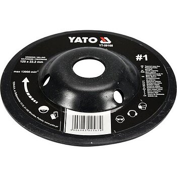 Диск-фреза шлифовальный Yato 125 х 22,2 мм 1 (YT-59168)