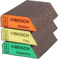 Губка шлифовальная Bosch Combi M/F/SF 3шт (2608901174)