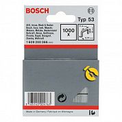 Скобы для степлера Bosch 10мм 1000шт (1609200366)