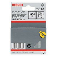 Скоби для степлера Bosch 10 мм 1000 шт (1609200366)