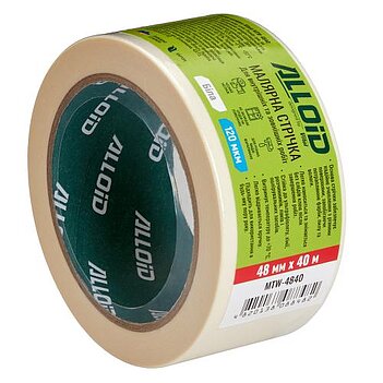 Лента малярная Alloid 48 мм х 40 м белая (MTW-4840)