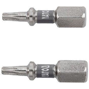 Біта Torx Yato 1/4" T10 2 шт. (YT-78011)