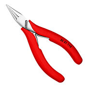 Длинногубцы прямые для электроники мини KNIPEX 115 мм (35 21 115)