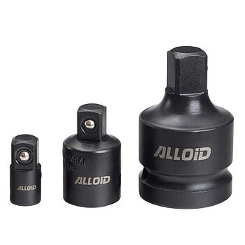 Набір перехідників ударних Alloid Cr-Mo 1/4" 3/8" 1/2" 3/4" 6 шт. (NPU-1412)