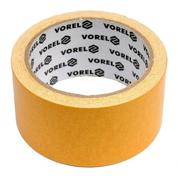 Скотч двосторонній VOREL 50 мм x 5 м 1 шт. (75260) Скотч двосторонній VOREL 50 мм x 5 м 1 шт. (75260)