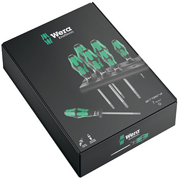 Набір викруток WERA Kraftform Plus 367/7 Torx HF 7 шт. з фіксувальною функцією (05223161001)