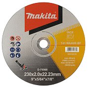 Круг відрізний по металу Makita 230x22,23x2,0 мм (D-75568)