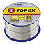 Припой TOPEX Sn60Pb40 1,0 мм 100 г с флюсом (44E522)