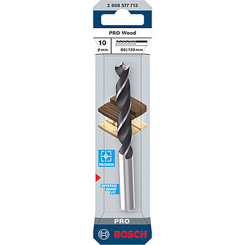 Сверло по дереву Bosch PRO Wood HSS 10,0х120 мм 1 шт. (2608577713)