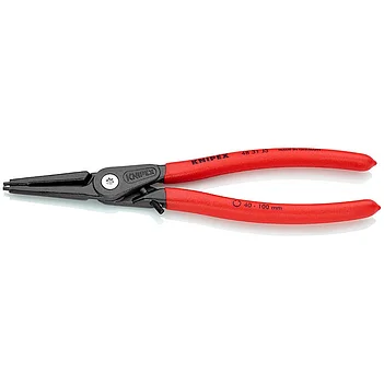 Щипцы для внутренних стопорных колец KNIPEX Cr-V 225 мм прямые на сжим (48 31 J3)