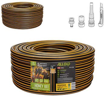 Шланг поливочный Alloid Honey Bee 3/4" 50 м (WH-67658)