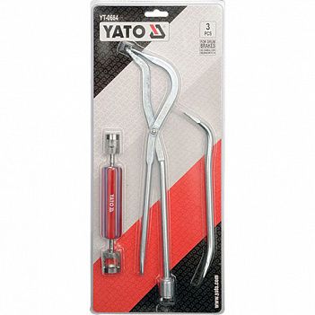 Набір для ремонту гальмівної системи Yato 3 шт (YT-0684)