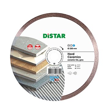 Диск алмазний суцільний Distar 250x25,4х1,6 мм (11120048019)