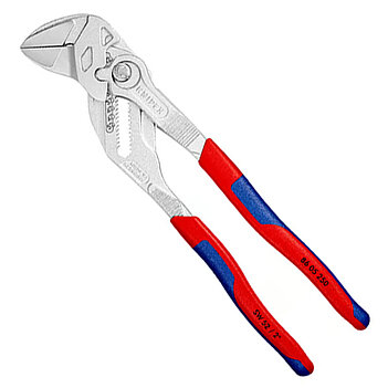 Кліщі переставні KNIPEX Cr-V 250 мм з кнопковим фіксатором (86 05 250)