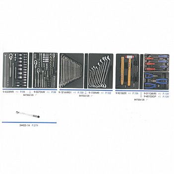 Набір інструментів в ложементі King Tony 144 шт (932-010MRD)