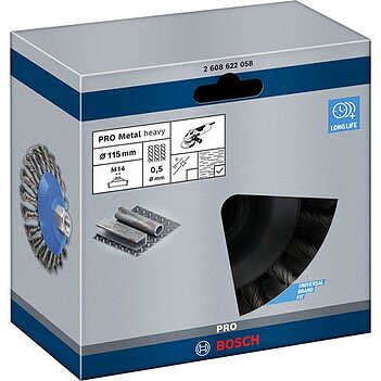Щітка дротяна Bosch 115 мм (2608622058)