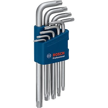 Набор ключей Torx Г-образных Bosch 9 шт. (1600A01TH4)