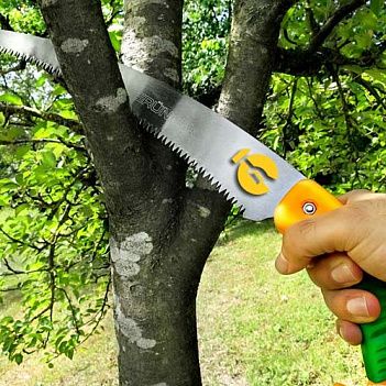 Ножівка по дереву садова Gruntek обрізна в чохлі 330 мм (295390350)