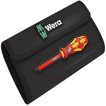Отвертка со сменными стержнями диэлектрическая WERA Kraftform Kompakt VDE 16 Slim 1 TIE 16 шт. (05006608001)