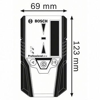 Приемник лазерного излучения Bosch LR 6 (0601069H00)