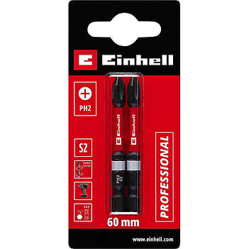 Біта ударна Phillips Einhell S2 1/4" PH2 2 шт. (132130)