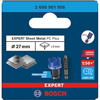 Коронка по металу Bosch Expert Sheet Metal PC Plus HS 27 мм (2608901956)