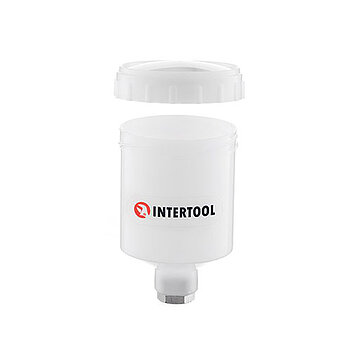 Бачок нейлоновый INTERTOOL 125 мл (PT-1900)