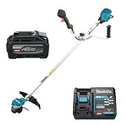 Коса акумуляторна Makita XGT 40 V MAX + акумулятор + зарядний пристрій (SET-UX01GZ-PROMOXGT)
