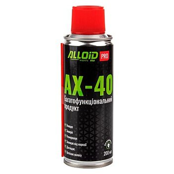 Смазка универсальная Alloid PRO аэрозоль 200 мл (AX-40-200) Смазка универсальная Alloid PRO аэрозоль 200 мл (AX-40-200)