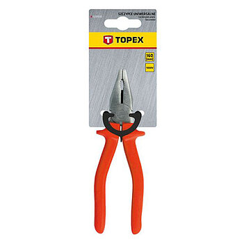 Плоскогубці діелектричні TOPEX 160 мм 1000V VDE (32D510)