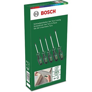 Набор отверток Bosch Torx 5 шт. (1600A02BX6)