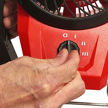 Вентилятор аккумуляторный Milwaukee M12 AF-0 (4933478228) - без аккумулятора и зарядного устройства: