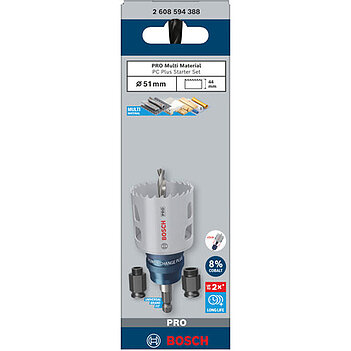 Коронка універсальна Bosch PRO Multi Material PC Plus 51 мм (2608594388)