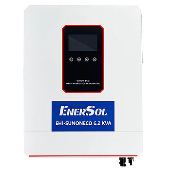 Інвертор напруги гібридний EnerSol + акумулятор (EHI-SUNONECO6.2KW+EB-SK-51.2V100Ah)