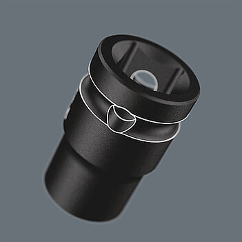 Набір головок 6-гранних ударних WERA 9607 B Impaktor 1 3/8" 10 шт. (05005451001)
