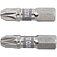 Бита Pozidriv Yato 1/4" PZ3 2 шт. (YT-78005)