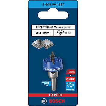 Коронка по металлу Bosch Expert Sheet Metal Arbored HS 31 мм (2608901987)