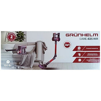 Пылесос аккумуляторный Grunhelm GAVC-825 HIR ECO (133211)