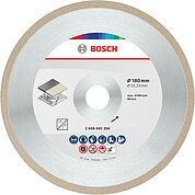 Диск алмазный сплошной Bosch Standard for Ceramic 180х1,6х22,23 мм 10 шт. (2608603233)
