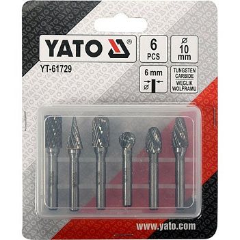 Набір фрез по металу Yato 6 шт (YT-61729)