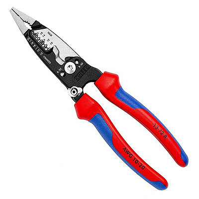 Плоскогубцы KNIPEX 6в1 200 мм со съемниками изоляции (13 72 8