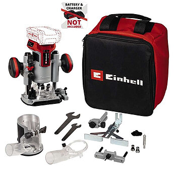 Фрезер верхний Einhell TP-RO 18 Set Li BL - Solo (4350410) - без аккумулятора и зарядного устройства Фрезер верхний Einhell TP-RO 18 Set Li BL - Solo (4350410) - без аккумулятора и зарядного устройства