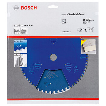 Диск пильный для сэндвич-панелей Bosch Expert for Sandwich Panel 230x30x1,8мм (2608644368)