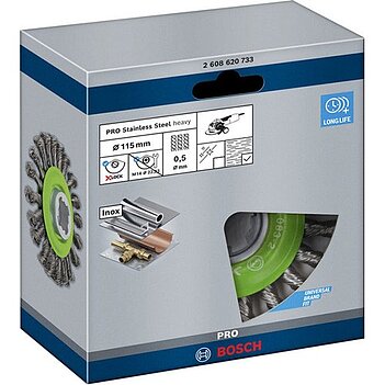 Щітка дротяна Bosch 115 мм (2608620733)