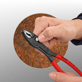 Кліщі переставні KNIPEX TwinGrip 200 мм (82 02 200)