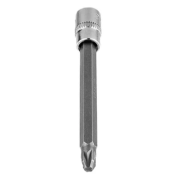 Головка торцева з бітою Pozidriv подовжена Neo Tools Cr-V 1/4" PZ3 (10-339)