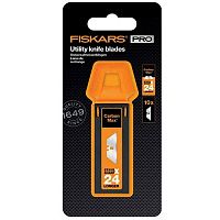 Лезо для ножа для оздоблювальних робіт Fiskars Pro CarbonMax 34 мм 10 шт (1027230)