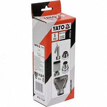 Насадки для термоповітродувки в наборі Yato 5шт (YT-82301)
