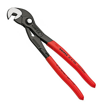 Клещи переставные-гаечный ключ KNIPEX Raptor Cr-V 250 мм с кнопочным фиксатором (87 41 250) Клещи переставные-гаечный ключ KNIPEX Raptor Cr-V 250 мм с кнопочным фиксатором (87 41 250)